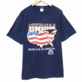 90s 半袖Tシャツ ユニオン ネイビー メンズXL相当 | 古着