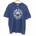 ナイキ 00s 半袖Tシャツ ローズボウル ネイビー メンズXL相当 | 古着