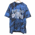 90s 半袖Tシャツ プエルトリコ ブルー メンズXL相当 | 古着