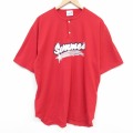 90s 半袖Tシャツ Semmes レッド メンズXL相当 | 古着