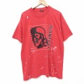 フルーツオブザルーム 90s 半袖Tシャツ パイオニアーズ レッド メンズXL相当 | 古着