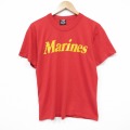 ロスコ 90s 半袖Tシャツ ミリタリー レッド メンズM相当 | 古着