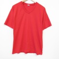 ラッセル 80s 半袖Tシャツ 無地 レッド メンズL相当 | 古着