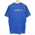 80s 半袖Tシャツ ボーイスカウト ブルー メンズL相当 | 古着