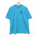 ヘインズ 半袖Tシャツ ライトブルー メンズXL相当 | 古着