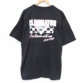 00s 半袖Tシャツ エリミネイター ブラック メンズXL相当 | 古着