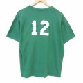 80s 半袖Tシャツ グリーン メンズXL相当 | 古着
