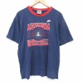 ナイキ 00s 半袖Tシャツ アリゾナ ネイビー メンズXL相当 | 古着