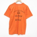 フルーツオブザルーム 90s 半袖Tシャツ サーチ オレンジ メンズL相当 | 古着