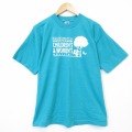 フルーツオブザルーム 90s 半袖Tシャツ チルドレン ライトブルー メンズXL相当 | 古着