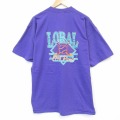 オニータ 90s 半袖Tシャツ LORAL パープル メンズXL相当 | 古着