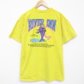 00s 半袖Tシャツ 魚 イエロー メンズXL相当 | 古着