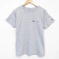 チャンピオン 80s 半袖Tシャツ ワンポイントロゴ グレー メンズL相当 | 古着