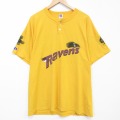ラッセル 80s 半袖Tシャツ レイブンズ イエロー メンズXL相当 | 古着