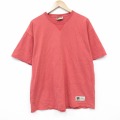ラッセル 00s 半袖Tシャツ レッド メンズXL相当 | 古着