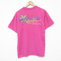 半袖Tシャツ ROCKAWAY ピンク メンズM相当 | 古着