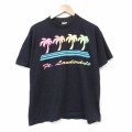 80s 半袖Tシャツ ブラック メンズL相当 | 古着