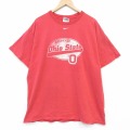 ナイキ 00s 半袖Tシャツ オハイオ レッド メンズXL相当 | 古着