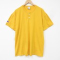 ラッセル 00s 半袖Tシャツ ワンポイントロゴ イエロー メンズXL相当 | 古着