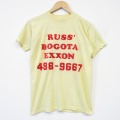 80s 半袖Tシャツ フロッキー イエロー メンズS相当 | 古着