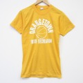 スクリーンスターズ 80s 半袖Tシャツ バスケットボール イエロー メンズS相当 | 古着