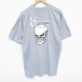 00s 半袖Tシャツ スカル グレー メンズXL相当 | 古着