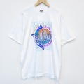 フルーツオブザルーム 90s 半袖Tシャツ バレーボール ホワイト メンズXL相当 | 古着