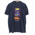 ディズニー 90s 半袖Tシャツ ディックトレイシー ネイビー メンズXL相当 | 古着