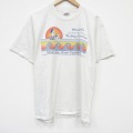 00s 半袖Tシャツ カヌー ホワイト メンズL相当 | 古着
