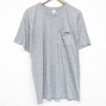 フルーツオブザルーム 90s 半袖Tシャツ 胸ポケット グレー メンズXL相当 | 古着