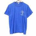 スクリーンスターズ 90s 半袖Tシャツ BAND ブルー メンズL相当 | 古着