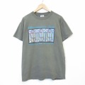 TULTEX 90s 半袖Tシャツ チューリップ カーキ メンズL相当 | 古着