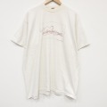フルーツオブザルーム 90s 半袖Tシャツ ネコ ホワイト メンズXL相当 | 古着