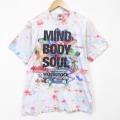 フルーツオブザルーム 90s 半袖Tシャツ カエル ホワイト メンズL相当 | 古着