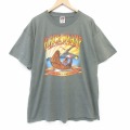 フルーツオブザルーム 00s 半袖Tシャツ ボーイスカウト カーキ メンズXL相当 | 古着