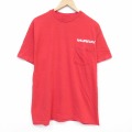 ヘインズ 90s 半袖Tシャツ MURRAY レッド メンズL相当 | 古着
