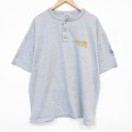 00s 半袖Tシャツ アイオワカレッジ グレー メンズXL相当 | 古着