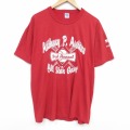 ラッセル 90s 半袖Tシャツ オースルターゲーム レッド メンズXL相当 | 古着