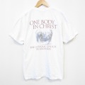 00s 半袖Tシャツ キリスト ホワイト メンズL相当 | 古着