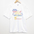 ヘインズ 90s 半袖Tシャツ Baldwin ホワイト メンズXL相当 | 古着