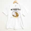 L★古着 フルーツオブザルーム 半袖 ビンテージ Tシャツ メンズ 90年代 90s ソフトボール コットン クルーネック ホワイト 26jun26