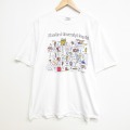 XL★古着 ヘインズ 半袖 ビンテージ Tシャツ メンズ 90年代 90s スタンフォード 大きいサイズ クルーネック ホワイト 26jun26