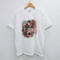 L★古着 半袖 ビンテージ ロック バンド Tシャツ メンズ 00年代 00s ゲイリーアラン コットン クルーネック 白 ホワイト 25jul30 中古