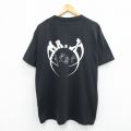 XL★古着 フルーツオブザルーム 半袖 ビンテージ ロック バンド Tシャツ メンズ 00年代 00s ミスターエックス MR.X クルーネック 黒 ブラック 【spe】 25jul30 中古