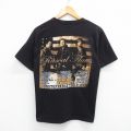 M★古着 半袖 ビンテージ ロック バンド Tシャツ メンズ 00年代 00s ラスカルフラッツ コットン クルーネック 黒 ブラック 25jul30 中古