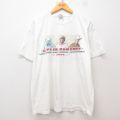 XL★古着 フルーツオブザルーム 半袖 ビンテージ ロック バンド Tシャツ メンズ 00年代 00s アランジャクソン ジミーバフェット ジョージストレイト 大きいサイズ コットン クルーネック 白 ホワイト 25jul30 中古