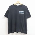 XL★古着 半袖 ビンテージ ロック バンド Tシャツ メンズ 00年代 00s ニッケルバック コットン クルーネック 黒 26mar30