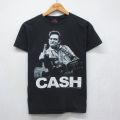00s 半袖Tシャツ ジョニーキャッシュ ブラック メンズM相当 | 古着