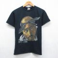 00s 半袖Tシャツ トゥパック2PACプリント ブラック メンズM相当 | 古着