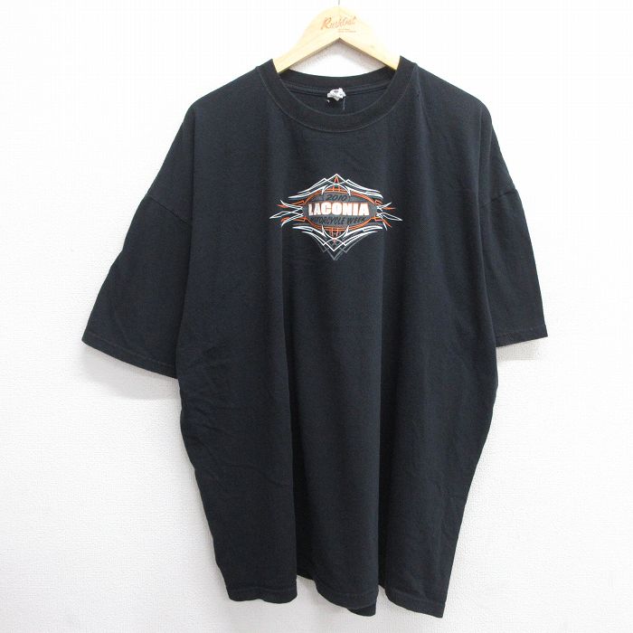 ラコニア 半袖Tシャツ モーターサイクル ブラック XL | 古着